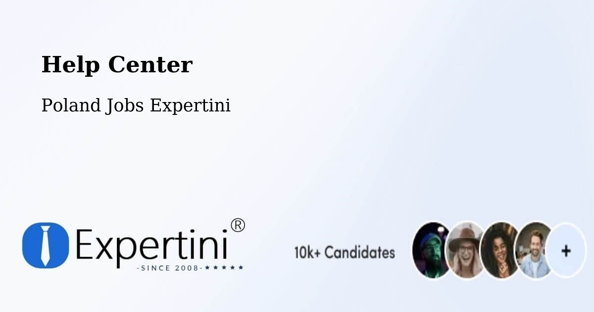 Help Center – Sianów - Poland Jobs Expertini