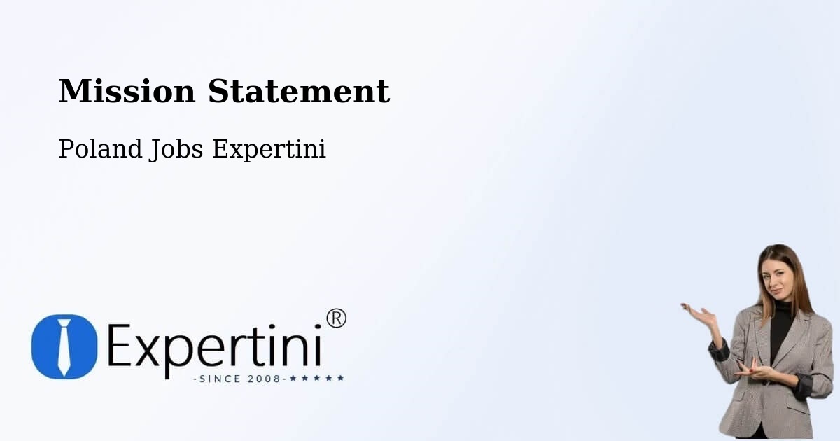 Corporate Mission – Sianów - Poland Jobs Expertini